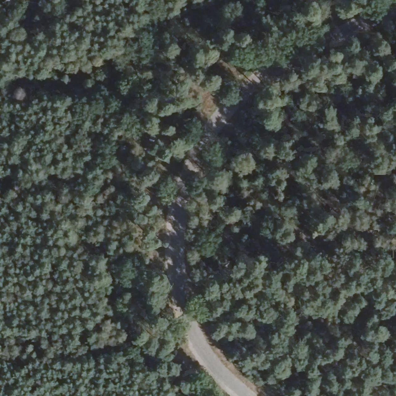 Aerial photo (orthophoto) of truck parking Bei den Schellbergen West from 2024