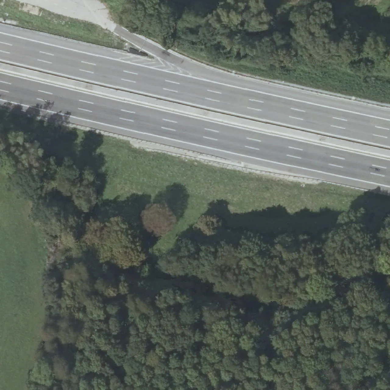 Luftbild (Orthofoto) des LKW-Parkplatzes RA A6 km 603,8 Ri. Waidhaus - Söllig 1 aus dem Jahr 2023